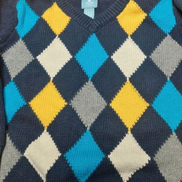 Kids Boys Baby Gap Argyle Sweater - Picture 3 of 7